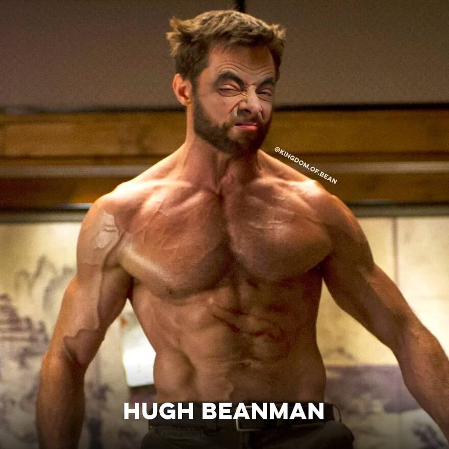 Hugh Jackman As Mr. Bean