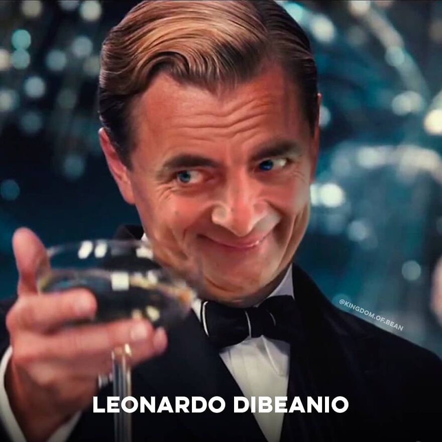Leonardo Dicaprio As Mr. Bean