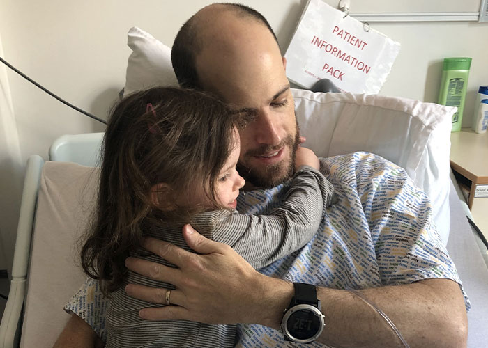 Dad Saved By Liver Transplant Shares Pictures Taken Before And After, Showing His Remarkable Recovery - 4