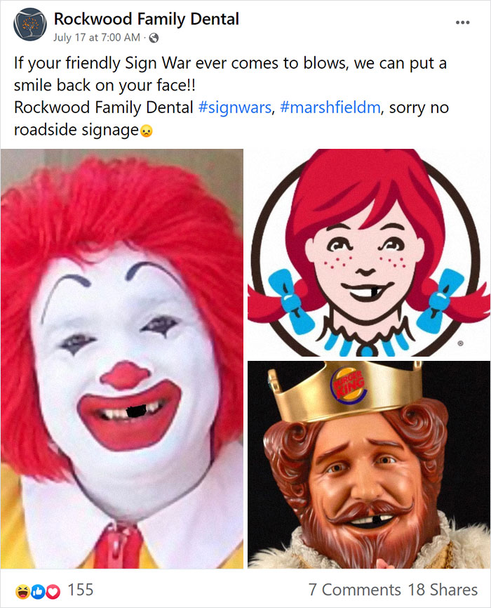 Hilarious Billboard War Between McDonald’s And Dairy Queen In Missouri Is Getting Serious - 39