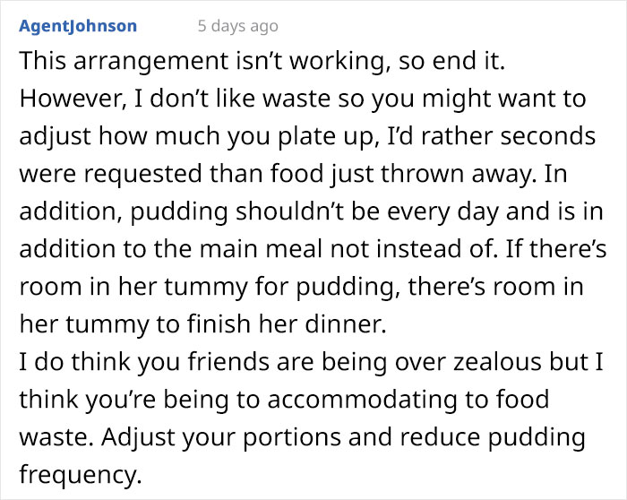 Family Has A Strict "Clean Your Plate" Rule For Their Kids And Try To Enforce It On Friend&rsquo;s Child As Well, But Mom Is Not Having It