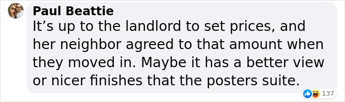&ldquo;Is That Legal?&rdquo;: Woman Can&rsquo;t Believe Her Neighbor With The Same Floor Plan Pays $600 More Than Her In Rent