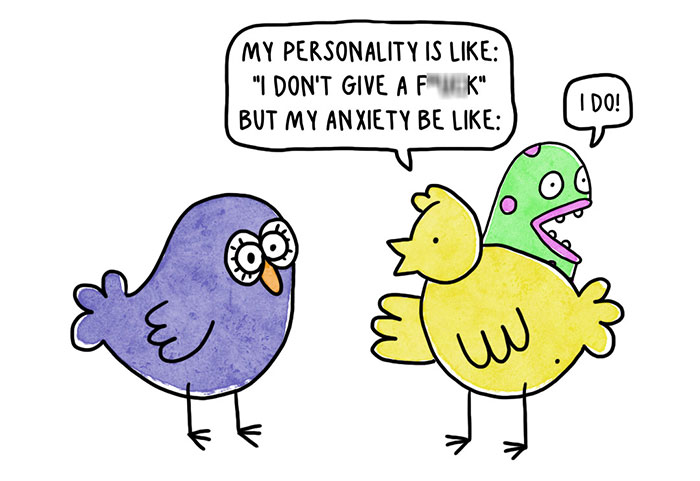 I Create Silly Comics About Depression Chicken That Are Like Therapy For Me (30 New Pics)