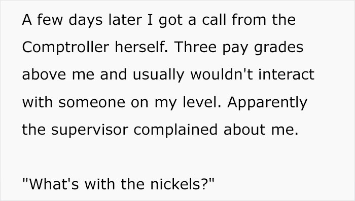 Supervisor Wants Employee To Pay $0.10 For An 'Unauthorized Phone Call', Gets What They Ask For But It Costs Them Much More - 12