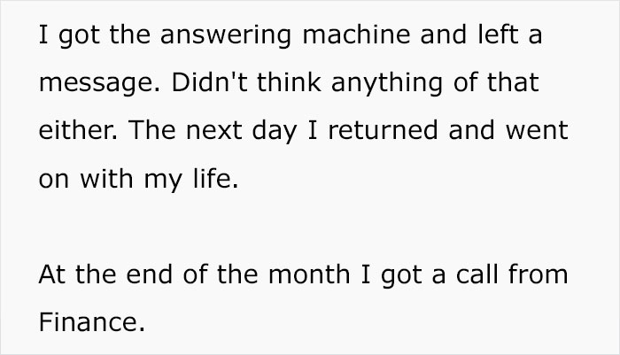 Supervisor Wants Employee To Pay $0.10 For An 'Unauthorized Phone Call', Gets What They Ask For But It Costs Them Much More - 6