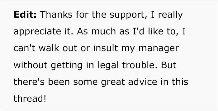 Boss Feels 'Disrespected' And 'Disappointed' After Exhausted Employee Of 4 Years Hands In His Notice