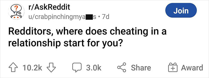 People Claim These Things Can Be Considered Cheating (30 Posts) - 1
