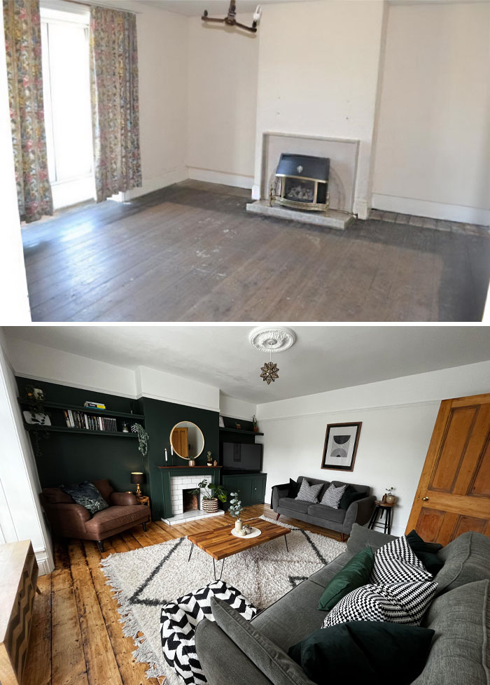 From Old To New. A Peek Into Our British Victorian Living Room Being Brought Back To Life. Circa 1886