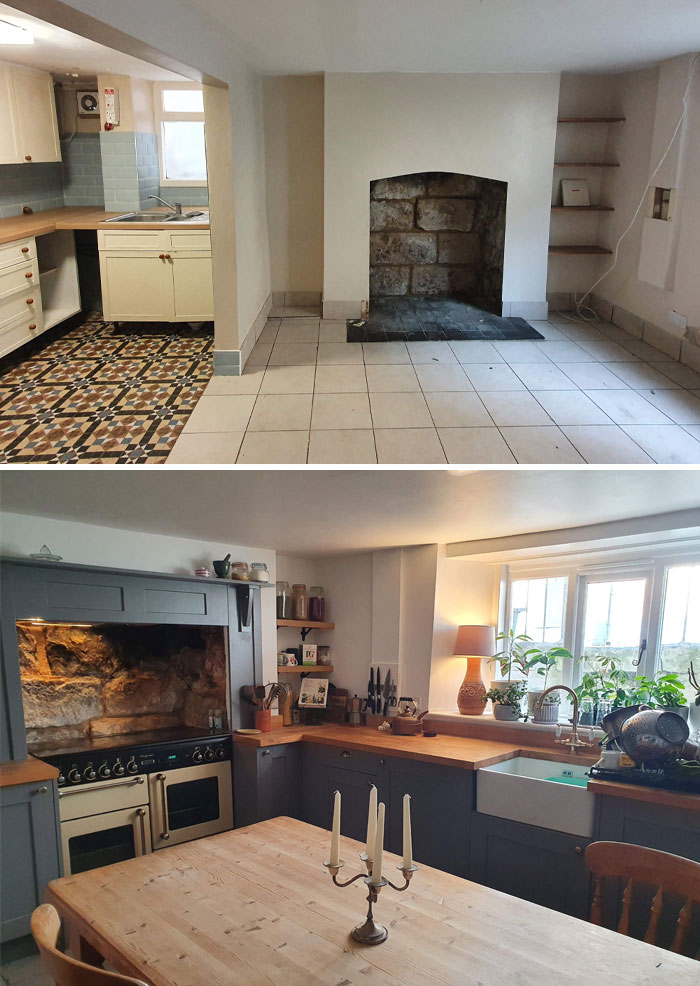 My First Project: Basement Kitchen Overhaul In An 18th Century Townhouse (Weymouth, UK) ...bringing Back Some Character!