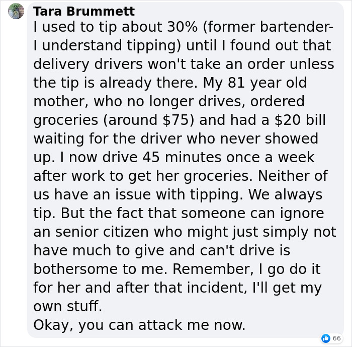 “I Accepted A No Tip Order”: Driver Sparks Debate After Sharing How She Accidentally Accepted A “No Tip” Order “I Accepted A No Tip Order”: Driver Sparks Debate After Sharing How She Accidentally Accepted A “No Tip” Order