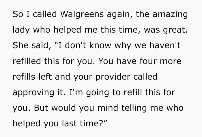 Video Of A Woman Telling Her Story Of Getting Denied Access To Her Birth Control Prescription By A Pharmacist Goes Viral With 2.8M Views Video Of A Woman Telling Her Story Of Getting Denied Access To Her Birth Control Prescription By A Pharmacist Goes Viral With 2.8M Views