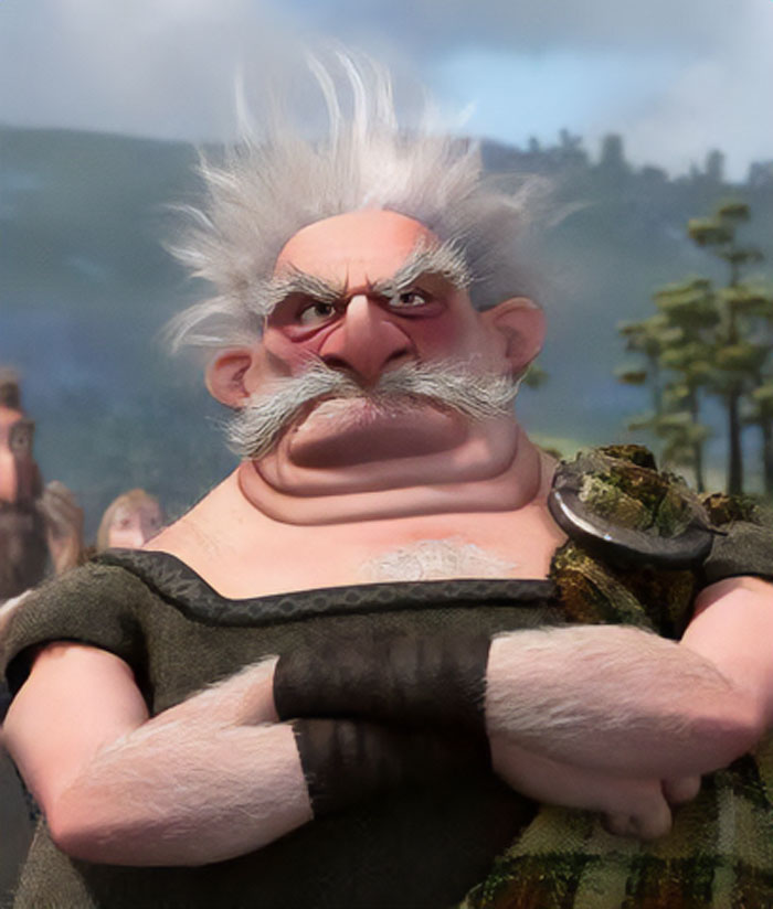 Lord Dingwall with hands crossed 