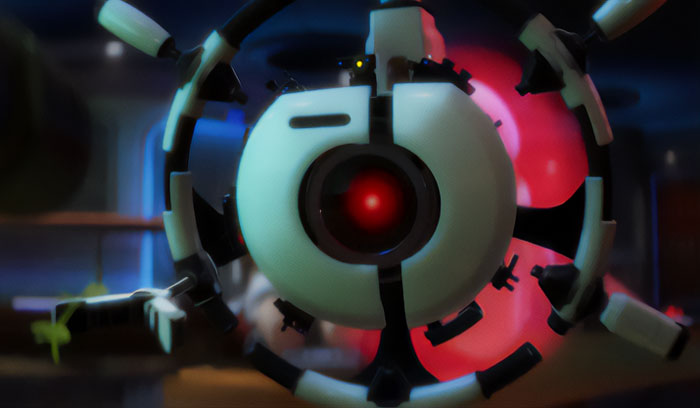 Auto with red scanner 