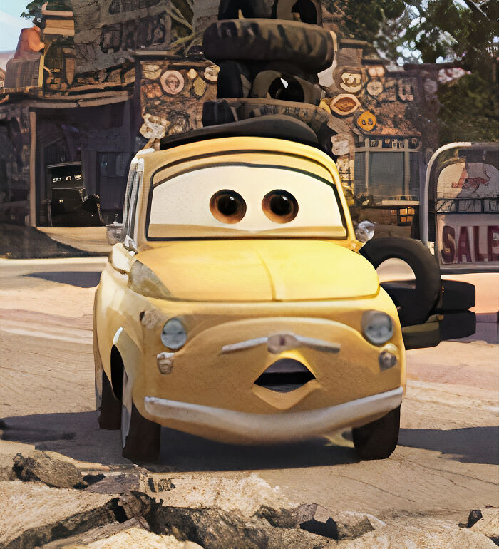 Luigi looks surprised 