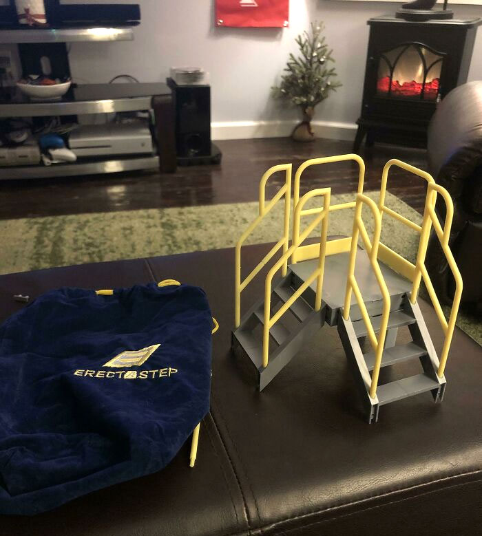 I Bought A $14k Staircase Today And It Came With A Little Example Model