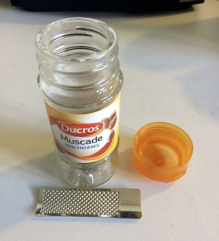 This Nutmeg I Bought In France Comes With Its Own Tiny Grater