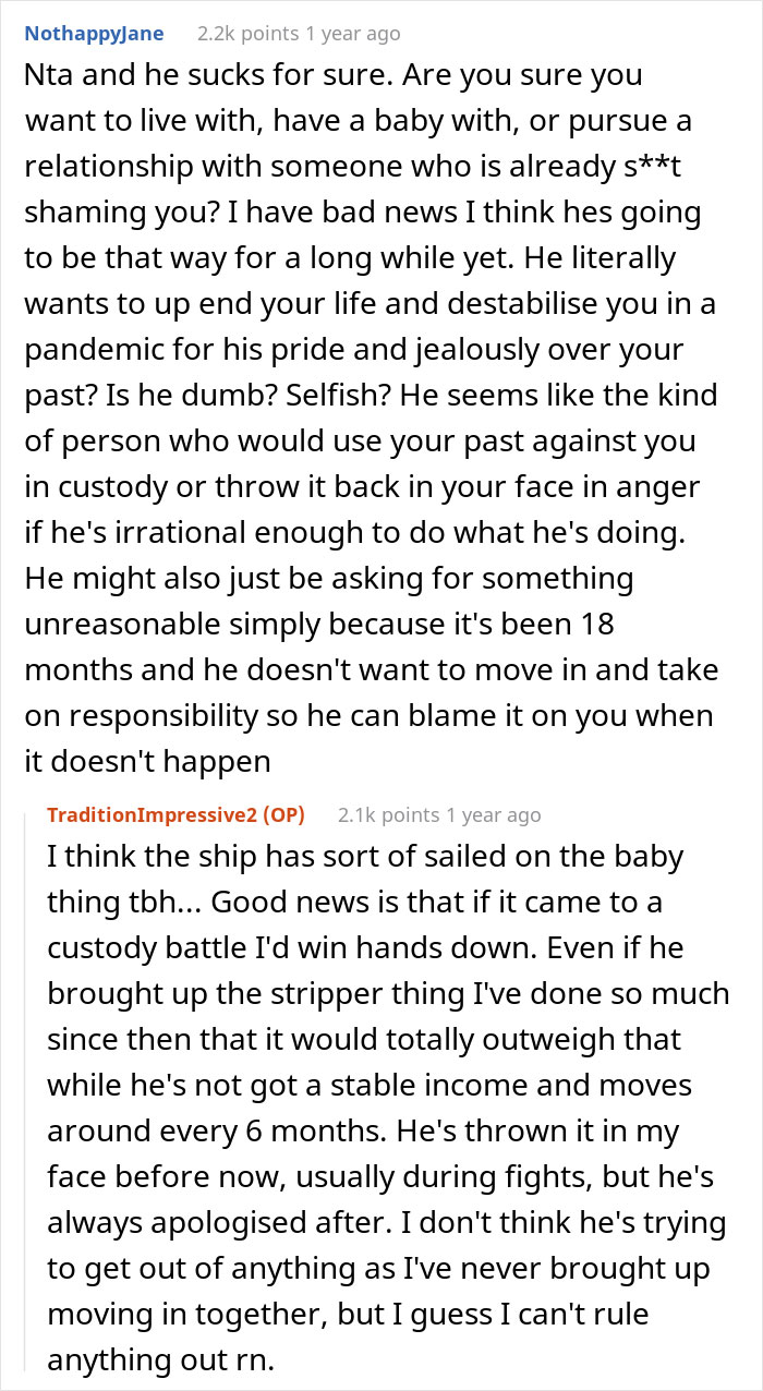 "He Didn't Want To Live In A Flat That Was Bought With &lsquo;Stripper Money&rsquo;": Woman Won't Sell Her Flat, Relationship Drama Ensues