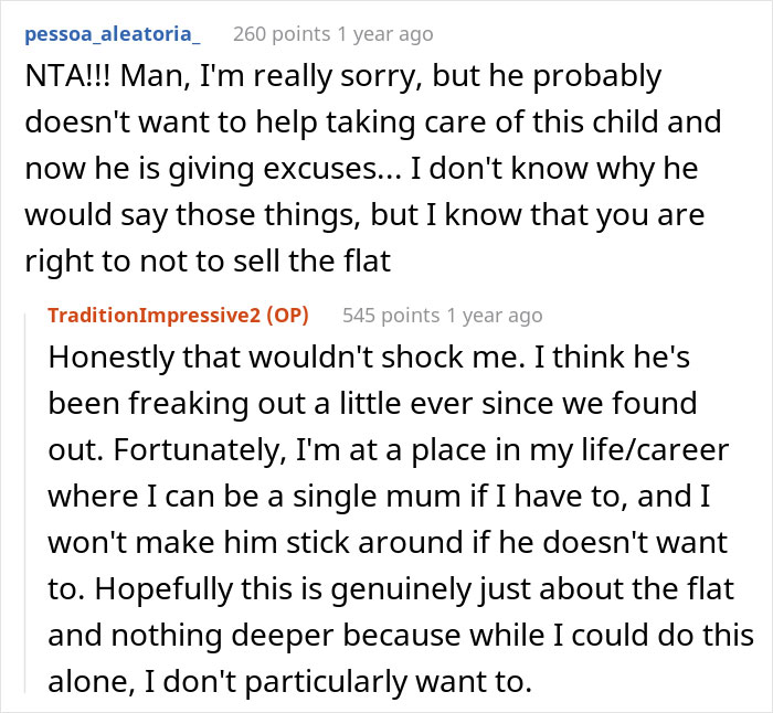 "He Didn't Want To Live In A Flat That Was Bought With &lsquo;Stripper Money&rsquo;": Woman Won't Sell Her Flat, Relationship Drama Ensues