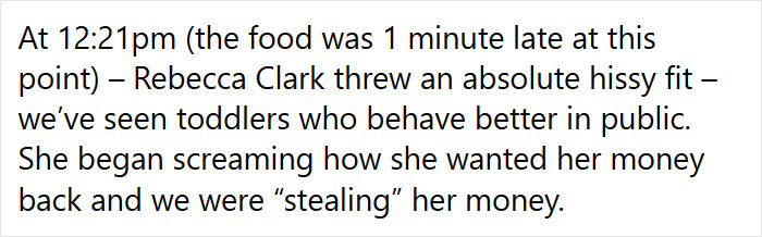 Karen Storms Into A Restaurant Demanding Her Sandwich Much Earlier, Destroys A $200 Sign After It's 1 Minute Late - 3