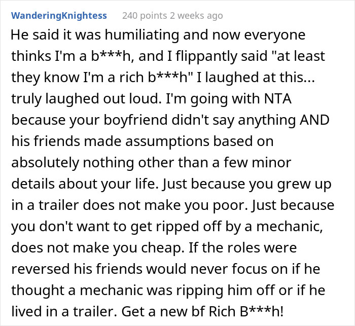 Woman Puts Boyfriend’s Mates In Their Place By Revealing She Makes Twice His Salary After They Called Her A Gold Digger - 28