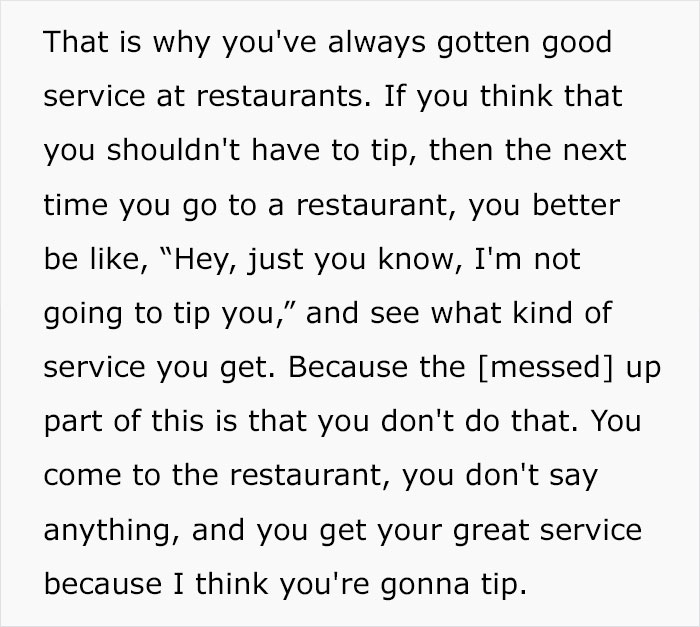 Server Goes On A Rant About Customers Who Don't Tip Enough, Divides The Internet Server Goes On A Rant About Customers Who Don't Tip Enough, Divides The Internet