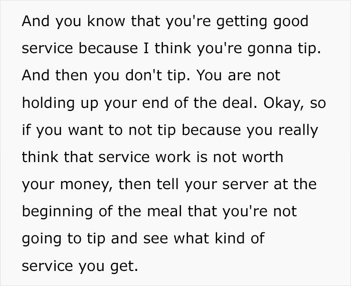 Server Goes On A Rant About Customers Who Don't Tip Enough, Divides The Internet Server Goes On A Rant About Customers Who Don't Tip Enough, Divides The Internet