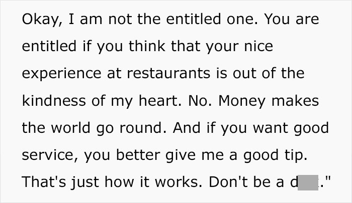 Server Goes On A Rant About Customers Who Don't Tip Enough, Divides The Internet Server Goes On A Rant About Customers Who Don't Tip Enough, Divides The Internet