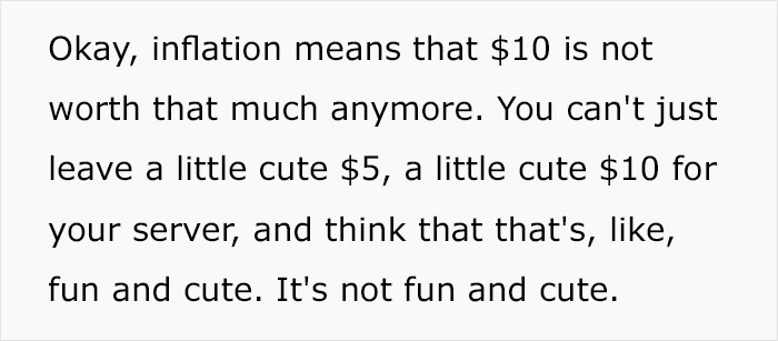 Server Goes On A Rant About Customers Who Don't Tip Enough, Divides The Internet Server Goes On A Rant About Customers Who Don't Tip Enough, Divides The Internet