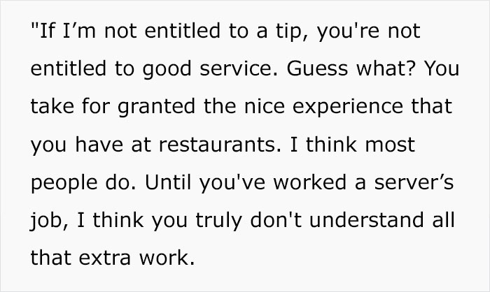 Server Goes On A Rant About Customers Who Don't Tip Enough, Divides The Internet Server Goes On A Rant About Customers Who Don't Tip Enough, Divides The Internet