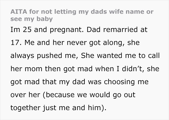 Stepmother Wants To Name Her Pregnant Stepdaughter&rsquo;s Baby, Goes Nuclear When She&rsquo;s Told &lsquo;No&rsquo;