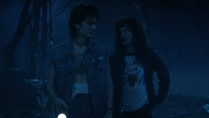 After Steve Fights Off Some Nasty Bat-Demons, Eddie Compliments Him By Saying What He Did Was Pretty "Ozzy-Like," Because The Lead Singer Of Black Sabbath, Ozzy Osbourne, Once Bit The Head Off A Bat On Stage