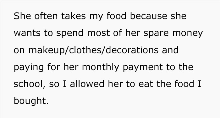 Student Has Had Enough Of Financially-Struggling Roommate Eating All Of Her Food, Buys A Mini Fridge For Her Room Only, Drama Ensues - 4