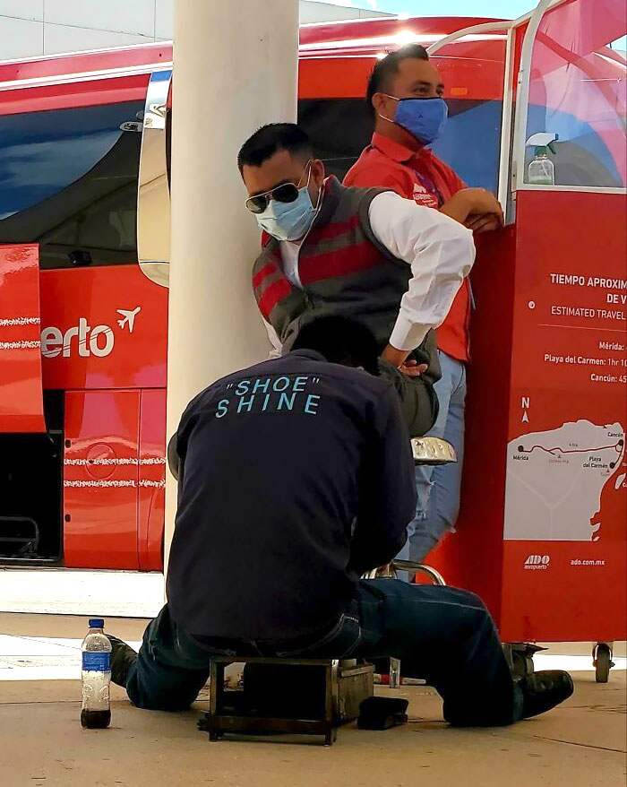 Ah Yes... A "Shoe" Shine