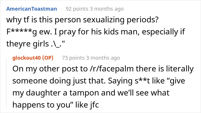 Commenter Makes A Fool Of Himself By Mistaking This Teacher’s Initiative To Provide Tampons To School Girls With Contraception - 14