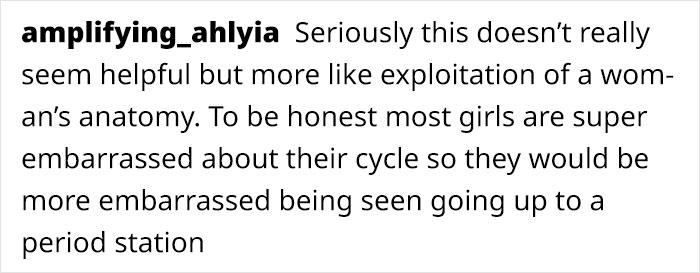 Commenter Makes A Fool Of Himself By Mistaking This Teacher’s Initiative To Provide Tampons To School Girls With Contraception - 7