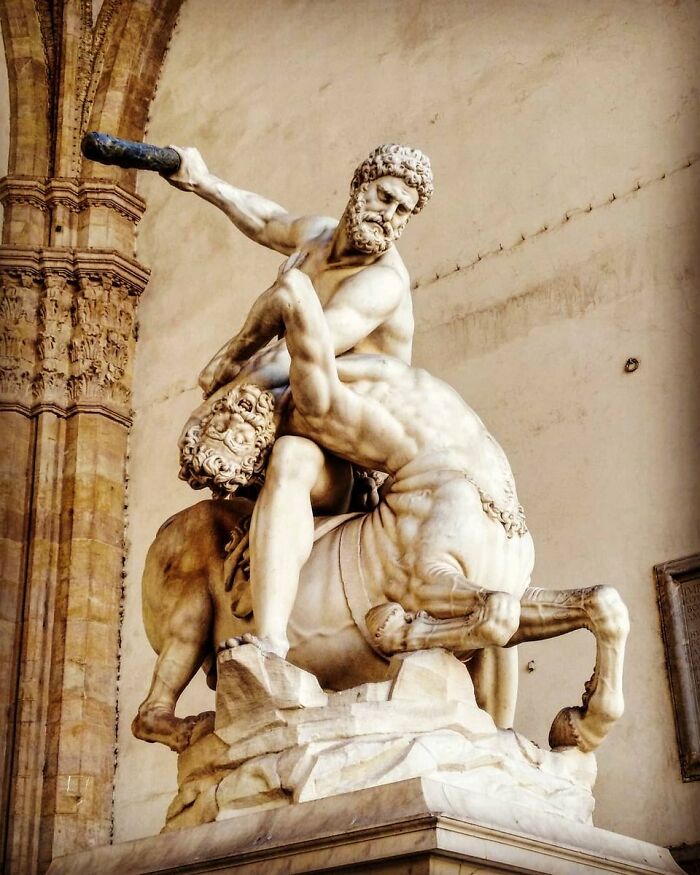 Heracles And Nessus By Giambologna, 1595