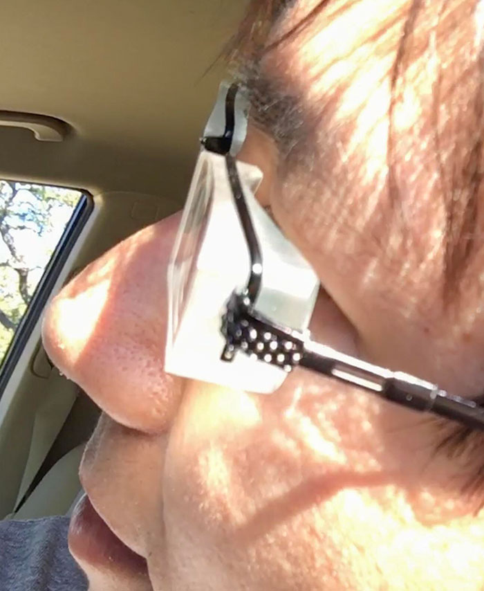 My Thick Glasses Lenses Look Like Ice Cubes