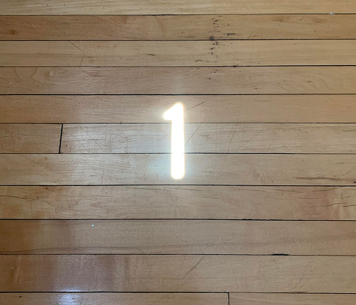 The Gap Between My Window And Shades Made The Perfect Glowing Little Number 1