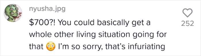 "Don&rsquo;t Move To NYC Right Now": Woman Shows What Her Apartment Looks Like After Landlord Suddenly Increases Her Rent By $700