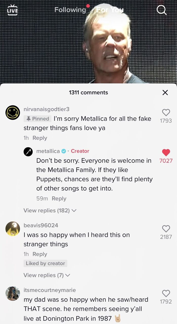 Metallica Welcomes Everyone