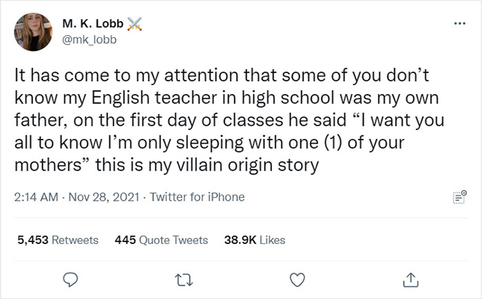 Thanks I Hate Having A Parent As A Teacher