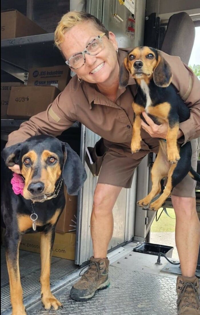 Caroline y Mimi posando desde Decatur, Texas