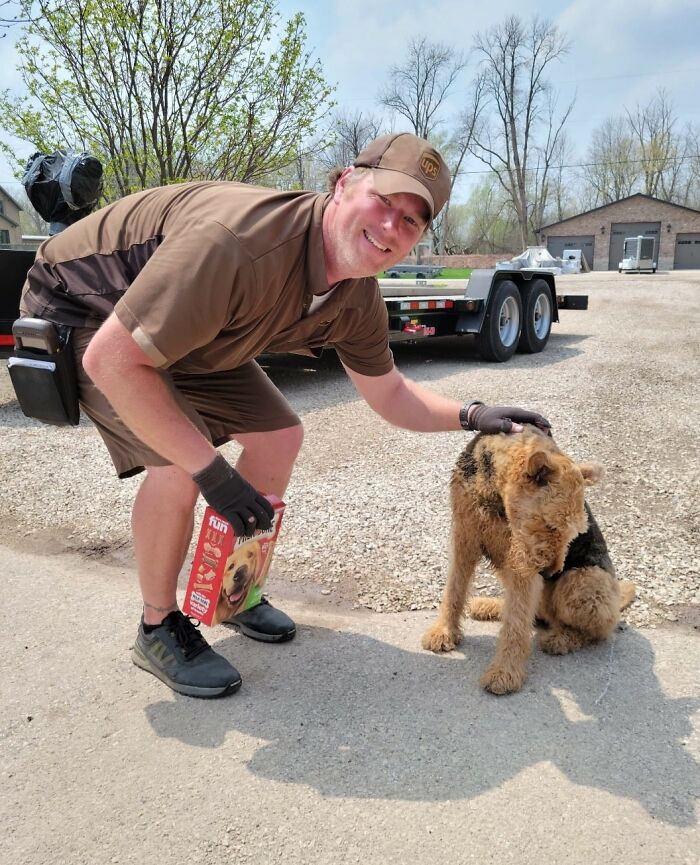 Lucy In Van Dyne Wisconsin.with Her New Driver
