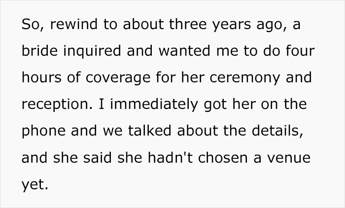 People Side With Wedding Photographer Who Canceled On Bride The Night Before Her Big Day People Side With Wedding Photographer Who Canceled On Bride The Night Before Her Big Day