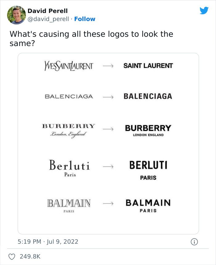 Person Reveals Why Popular Brands Are Changing Their Logos To Look Similar, Goes Viral On Twitter - 1