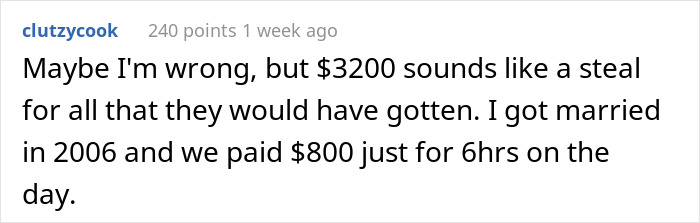 Bride Cancels Photographer For $3200 Because She Found Someone For $50, Regrets Her Decision And Asks Them To Do A Photoshoot For Free - 16