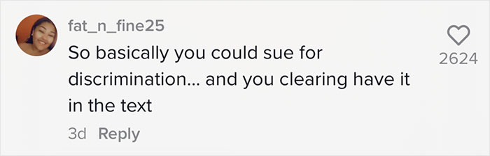 Plus-Size Woman Quits Job After Being Told To 'Cover Her Stomach' Despite All Of Her Petite Coworkers Wearing Similar Clothes Plus-Size Woman Quits Job After Being Told To 'Cover Her Stomach' Despite All Of Her Petite Coworkers Wearing Similar Clothes
