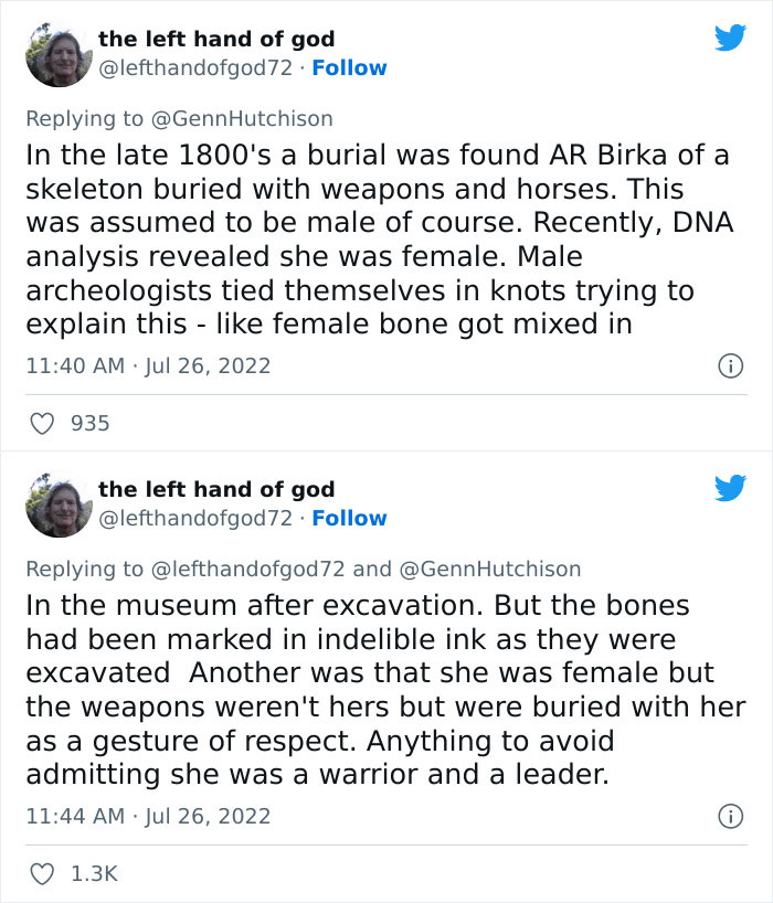 Writer Starts A Viral Twitter Thread After Making Fun Of Historical "Discoveries" That Were Cracked Once Women Were Finally Allowed To Look At Them
