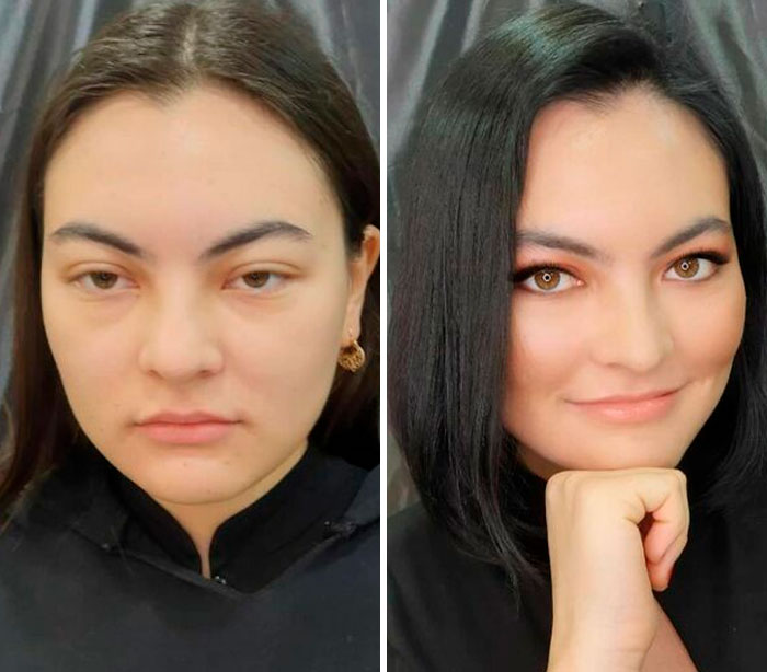 A Makeup Artist And Hairstylist Post 30 Before-And-After Shots Of Clients Who Told Them To "Do Something" (New Pics)
