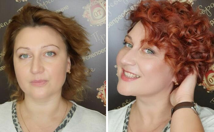 A Makeup Artist And Hairstylist Post 30 Before-And-After Shots Of Clients Who Told Them To "Do Something" (New Pics)